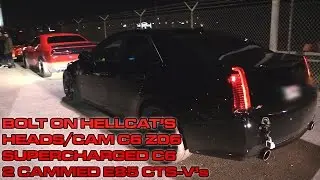 Fastlife CTS-V's and C6 take on Hellcats and more!