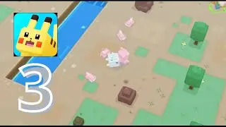 Pokemon Quest - Gameplays Walktrough Part 3 - Backforth Brook Level 1 - 3