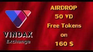 VinDAX - Крутой airdrop на 160$. Криптовалюта бесплатно.