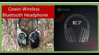 Cowin E-7 Active Noise Cancelling Wireless Bluetooth Over-ear Stereo Headphones