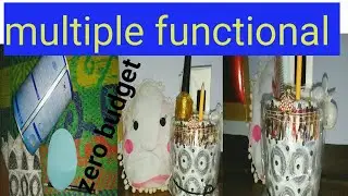 Diy tin can organizer| #diycansdecore | reuse tin can | recycle tin can Urdu/Hindi | Use your skills