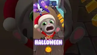 Talking Santa Tom 🎅 Halloween Fails 🎃 | Funny Gold Run Moments 😂