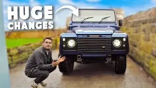 В МОЕМ ПРОЕКТЕ LAND ROVER Defender ПРОИСХОДЯТ ОГРОМНЫЕ ИЗМЕНЕНИЯ!