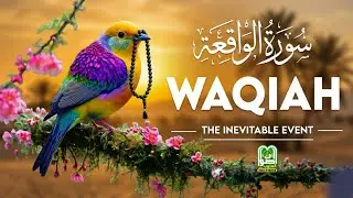 Recite Surah Al-Waqiah سورة الواقعة | Daily for Barakah, Rizq & Protection