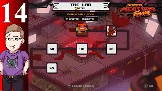 Let's Play Super Meat Boy Forever (Blind) Part 14 - Tetanusville Levels 5 & 6, The Lab Levels 1 & 2