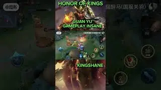 GUAN YU GAMEPLAY INSANE - HONOR OF KINGS #honorofkings #honorofkingsindonesia #hok #gameplay