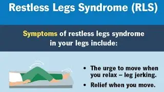Restless legs syndrome رات کے وقت بے چین ٹانگیں اور ان کا علاج یعنی ایچ بی ٹنگا ڈی ایچ بی یہ