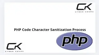 PHP Code Character Sanitization Process. Form of Prevention Against XSS and HTML Injection Attacks