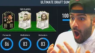 My HIGHEST Rated Fut Draft!! FIFA 22