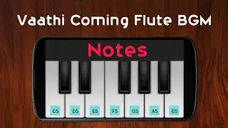 Vaathi Coming Flute BGM | Master | Anirudh