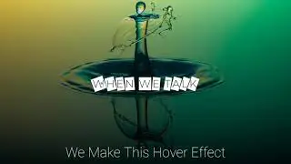 Amazing text hover effect | html css tutorial | imakedesigneasy | 2021