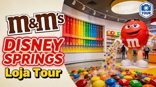 Loja da M&M&rsquo;s em Disney Springs - Tour