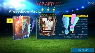 We pulled 100 OVR Hazard in the last day of FIFA Mobile 2019!!!