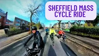 Sheffield Mass Cycle Ride - March 2023 / Tudor Square to Mount Pleasant Park / I Ride my Fiido T1