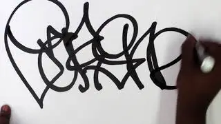 EARSNOT IRAK using a Krink K-71 Permanent Ink Marker