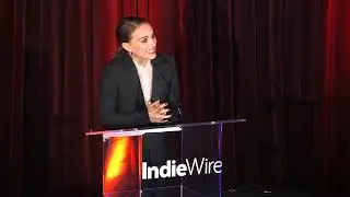 Natalie Portman Performance Award Acceptance Speech &mdash; IndieWire Honors 2018