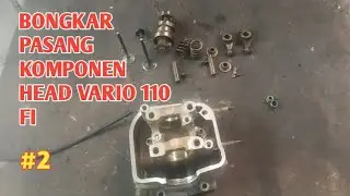 How to disassemble and reassemble the head of Vario 110 fi.k44 part 2