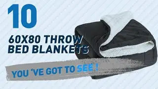 60X80 Throw Bed Blankets // New & Popular 2017