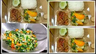 Vegetable Capcay for 30 Servings of Rice Boxes