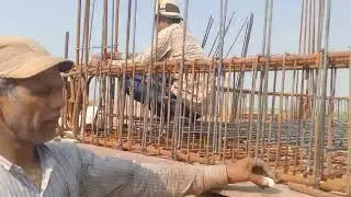 Residence building Water Tank steel work ll पानी की टंकी का कार्य ll #viral #video