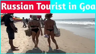 Russian Tourist in Goa | गोवा के इस Beach पर हर साल सबसे ज्यादा Russian Tourist आते है | Goa 2026