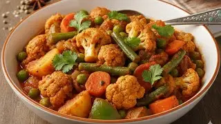 10 मिनट में स्वादिष्ट Mix Veg Gravy | होटल जैसी मिक्स वेज सब्ज़ी | Easy Dinner Recipe