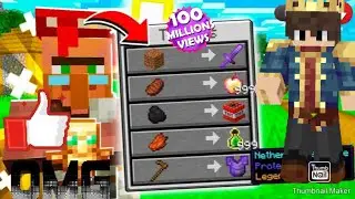 MINECRAFT BUT VILLIEGER TRADE OP ITEM / HD GAMER