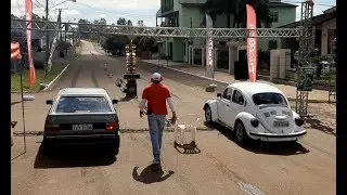 Fusca 1622cc Aspirado vs Gol AP Turbo