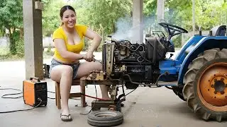 Abandoned Tractor Recovery in the Woods &mdash; Bringing a Dead Engine Back to Life