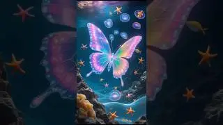 🦋 Butterflies Create A Beautifully Surreal Underwater and Space Experience 🦋