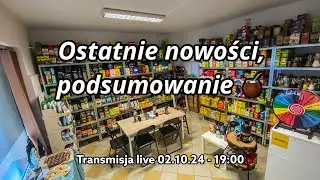 Ostatnie nowości, podsumowanie - Live 02.10.2024