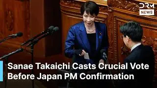 BREAKING NEWS: Sanae Takaichi Casts Crucial Vote Before Japan PM Confirmation | AC1B