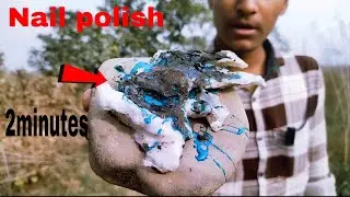 Nail polish is Highly flammable 🔥। देखो जब nail polish को चिंगारी के पास ले गया 😱#video 