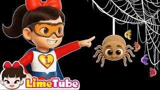 🕷️ Spider Monster vs Super Lime 💥 | Fun Rescue Mission | LimeTube Melody