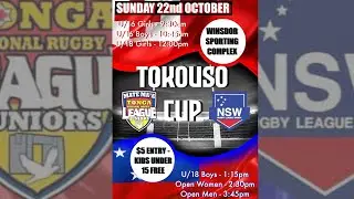 TOKO USO CUP - Tonga JRL v Samoa RL NSW