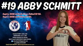 Abby Schmitt - Class of 2027 - GA Sept 6-7, 2025