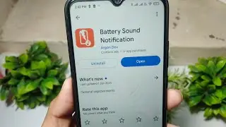 battery sound notification app kaise use kare !! how to use battery sound notification app