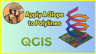 How to Apply a Slope/ Gradient to Polylines in Qgis (One Click!)