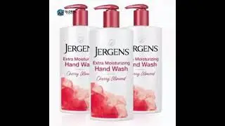 Jergens Cherry Almond Hand Wash | Extra Moisturizing Soap for Soft & Smooth Hands. #JergensHandWash