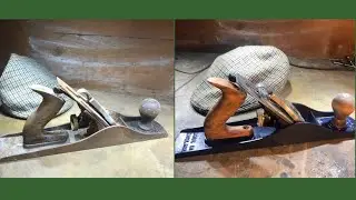 Cheap old Hand plane restoration, full process