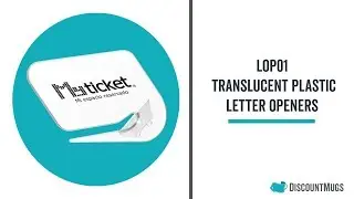 Promotional Translucent Plastic Letter Openers
