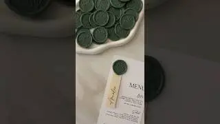 Easy DIY Wedding Menus