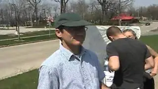 teapartyscum New Lenox Illinois Post Office.avi