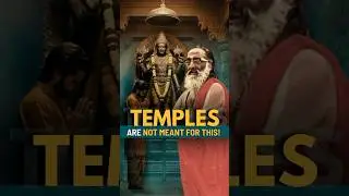 Temples Are Not Meant For This! | Swami Chinmayananda |#Devotion #Focus #Mindfulness #Bhakti #Shorts