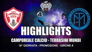 HIGHLIGHTS | CAMPOREALE CALCIO vs TERRASINI MUNDI | PROMOZIONE - GIRONE A - 18ª GIORNATA