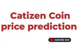 Catizen Coin price prediction Today | Catizen token price prediction| Crypto Market| Cati Coin