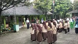APEL PEMBIASAAN PAGI | MENYANYIKAN LAGU KEBANGSAAN INDONESIA RAYA | SD PUNDUNG IMOGIRI 
