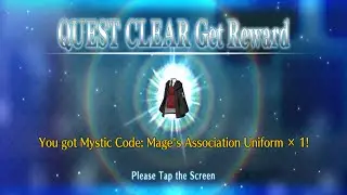ChanceIchio's Fate/Grand Order: Mystic Code Quest - Mage's Association Uniform Quest