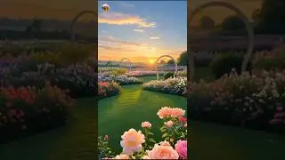 Mesmerizing Flower Gardens: A Glimpse of Nature&rsquo;s Colorful Beauty | #shorts