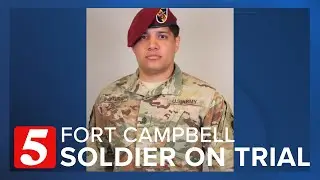 Fort Campbell soldier on trial for murder of pregnant wife Meghan Santiago